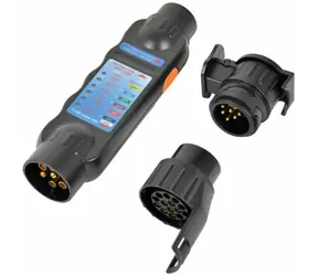 Tester gniazdka i wtyczki do haka holowniczego Carpoint 7/13-pinowego 12V