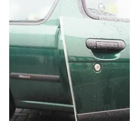 Carpoint Listwy zabezpieczające krawędź drzwi 60cm 2szt - przezroczyste
