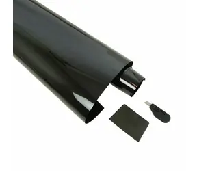 Folia przeciwsłoneczna Carpoint - ciemnoszara 5% 300x76cm