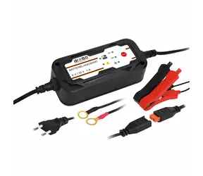 Ładowarka samochodowa Aroso sterowana mikroprocesorem Pb/żel 6V 0,55A / 12V 1A