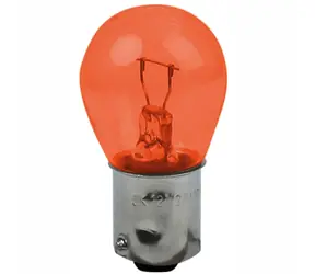 Żarówka samochodowa Aroso PY21W 12V 21W BAU15s - pomarańczowa