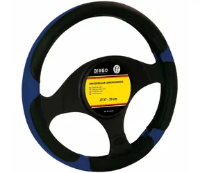 Pokrowiec na kierownicę Aroso Mild 37-39cm - niebieski