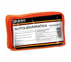Apteczka samochodowa Aroso do udzielania pierwszej pomocy przedmedycznej - tekstylna