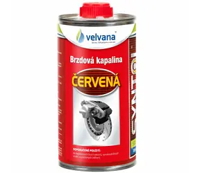 Velvana Płyn hamulcowy Syntol czerwony - 500ml