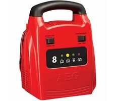 Ładowarka samochodowa AEG sterowana mikroprocesorem Pb/żel 12V 8A - w pełni automatyczna / 5 faz ładowania