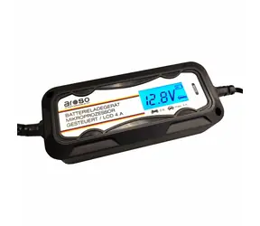 Ładowarka samochodowa Aroso sterowana mikroprocesorem Pb/żel 6V/2A 12V/2A/4A