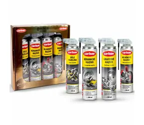 Carlson Zestaw upominkowy kosmetyków samochodowych Gold Edition - cztery rodzaje smarów