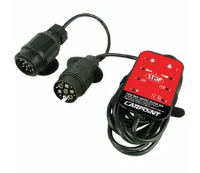Tester Carpoint / tester / gniazdo do haka holowniczego 7/13-biegunowe 12V