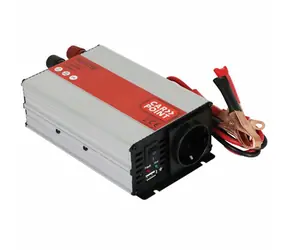 Przetwornica napięcia Carpoint 12V DC na 230V 50Hz 600W AC - z podłączeniem do akumulatora samochodowego