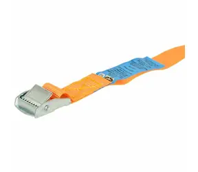 Taśma zaciskowa Carpoint 25mm x 5m 250/500kg TÜV/GS - pomarańczowa