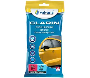Velvana Chusteczki do czyszczenia szyb / okien 20 szt