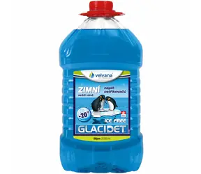 Velvana Zimowa mieszanka do spryskiwaczy szyb Glacidet Ice Free -20°C - 3l butelka PET