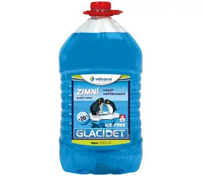 Velvana Zimowa mieszanka do spryskiwaczy szyb Glacidet Ice Free -20°C - 5l butelka PET