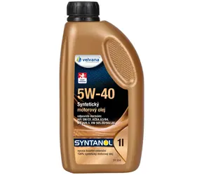 Velvana Syntetyczny olej silnikowy Syntanol 5W-40 1l