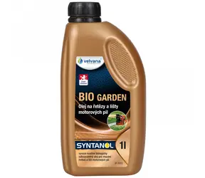 Olej do smarowania łańcuchów do pił łańcuchowych Velvana Syntatnol Garden Bio 1l