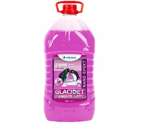 Velvana Zimowa mieszanka do spryskiwaczy Glacidet Penguin Lady -20°C - butelka PET 4l z efektem nano