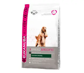 Eukanuba BreedSpecific Cocker Spaniel - Adult Kurczak 7,5 kg / pellet dla psów / dla dorosłych Cocker Spanieli