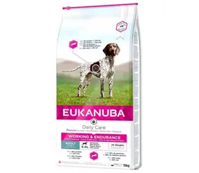 Eukanuba Dog DC Working Endurance Adult 15 kg / granulat dla psów / dla dorosłych / o wysokim zużyciu energii