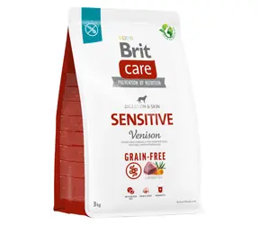Brit Care Dog Grain-free Sensitive 3 kg / Kompletna karma dla psów i psów z nietolerancją