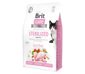 Brit Care Cat Grain Free Sterylized Sensitive 2 kg / Kompletna karma dla kotów dorosłych i sterylizowanych 