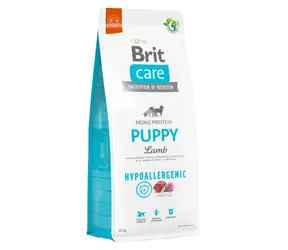 Brit Care Dog Hypoallergenic Puppy 12 kg / Kompletna karma dla psów / Hipoalergiczna / 4 tygodnie - 12 miesięcy