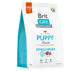 Brit Care Dog Hypoallergenic Puppy 3 kg / Kompletna karma dla psów / Hipoalergiczna / 4 tygodnie - 12 miesięcy