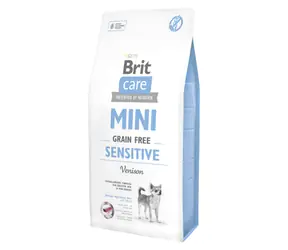 Brit Care Mini Grain Free Sensitive 7 kg / Kompletna karma dla psów / Hipoalergiczna / dla wrażliwych psów