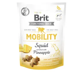 Brit Care Dog Functional Snack Mobility Squid 150 g / Funkcjonalne przysmaki dla psów