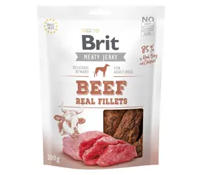 Brit Jerky-Beef Filets 200 g / Przysmaki z suszonego mięsa