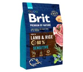 Brit Premium by Nature Sensitive Lamb 3 kg / Kompletna karma dla psów / dla psów z wrażliwym układem trawiennym