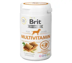 Brit Witaminy Multiwitamina 150 g / witaminy do żucia / dla psów z obniżoną odpornością i codziennym wsparciem dobrego samopoczucia