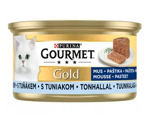PURINA GOURMET GOLD pasztet z tuńczykiem 85 g / Karma konserwowa dla kotów