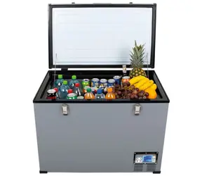 Aroso 20.875 Lodówka samochodowa / zamrażarka / lodówka kompresorowa / chłodziarka samochodowa 12V/24V/230V 95l -18°C
