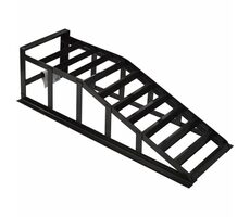 Aroso Rampa najazdowa duża 1szt - nośność 1000kg / długość 950mm / wysokość 270mm / czarna