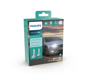 Philips LED H1 Ultinon Pro5100 HL 12/24 V 12W 2 szt. / Żarówka samochodowa LED / gniazdo P14.5S