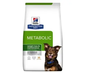 Hill's Prescription Diet Canine Metabolic 12 kg / sucha karma dla psów / z kurczakiem / do utrzymania wagi
