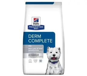 Hill's Prescription Diet Derm Complete Canine Mini 1 kg / granulat dla psów / małych ras / Dieta pielęgnująca skórę i sierść