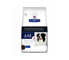 Hill's PD Canine z/d Ultra Allergen Free 3 kg / sucha karma dla psów / z kurczakiem / nietolerancje i alergie