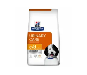Hill's PD Urinary Care Canine c/d Multicare 4 kg / sucha karma dla psów / redukcja nawrotów kamieni struwitowych