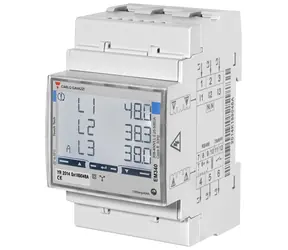 Carlo Gavazzi EM340DIN-AV23X-S1PFB / Trójfazowy dwutaryfowy licznik energii elektrycznej 3x65A / Certyfikat EM340 MID