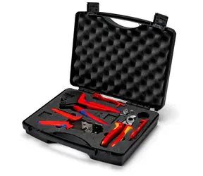 Knipex 979104V01 MC4 Walizka na sprzęt fotowoltaiczny z 7 narzędziami