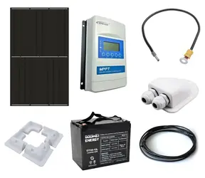 Solarmi OffGrid 390 / ładowanie solarne do przyczep kempingowych / 385Wp / 85Ah