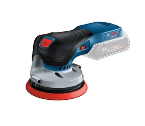 BOSCH 601372200 GEX 18V-125 / Akumulator Szlifierka mimośrodowa / 18 V / Średnica 125 mm / 12 000 - 20 000 obr./min / bez akumulatora