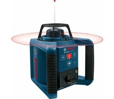 BOSCH GRL 250 HV / Laser rotacyjny / zasięg do 30m / dokładność +-3,0mm - 30m / samopoziomujący / IP54 