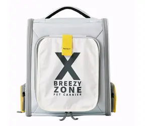 PetKit Breezy xZone Pet Carrier szary / Plecak dla zwierząt / 35x27x43cm