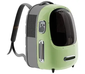 PetKit Breezy2 SMART Cat Carrier zielony / Plecak dla zwierząt / 13x12x18 cm