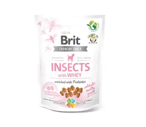 Brit Care Dog Insects&Whey 200 g / Chrupiący przysmak z białkiem owadów dla szczeniąt