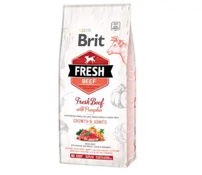 Brit Fresh Beef with Pumpkin Puppy Large Growth & Jointy 12 kg / Granulat dla psów / dla szczeniąt