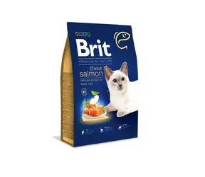 Brit Premium od Nature Cat. Adult Łosoś 1,5 kg / Kompletna karma premium dla kotów / z łososiem