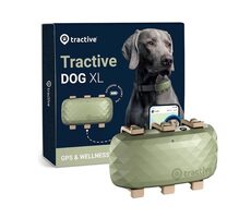 TRACTIVE GPS DOG XL Lokalizacja GPS i śledzenie aktywności dla psów green